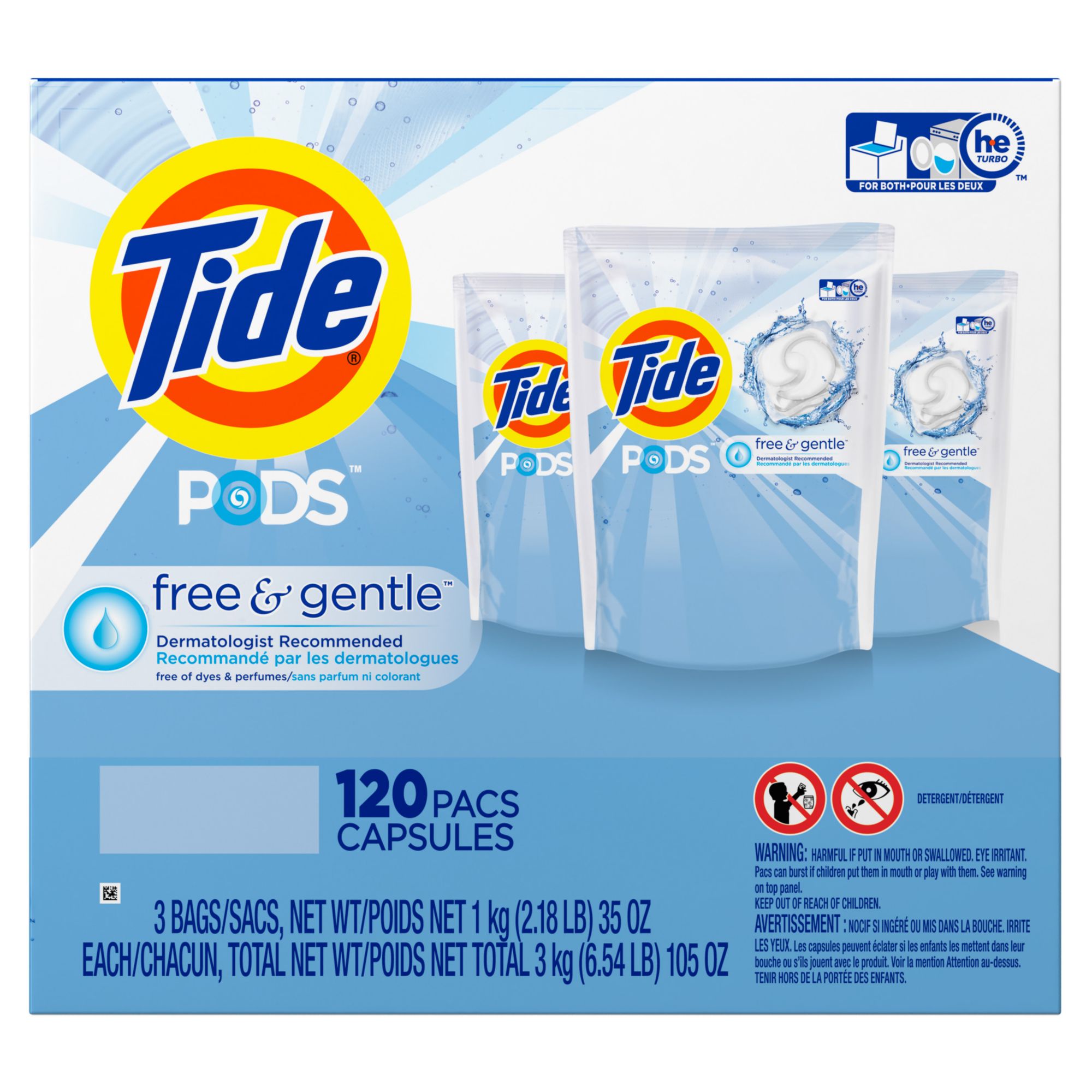 Free and Gentle Scent Dryer Sheets (120-Count)