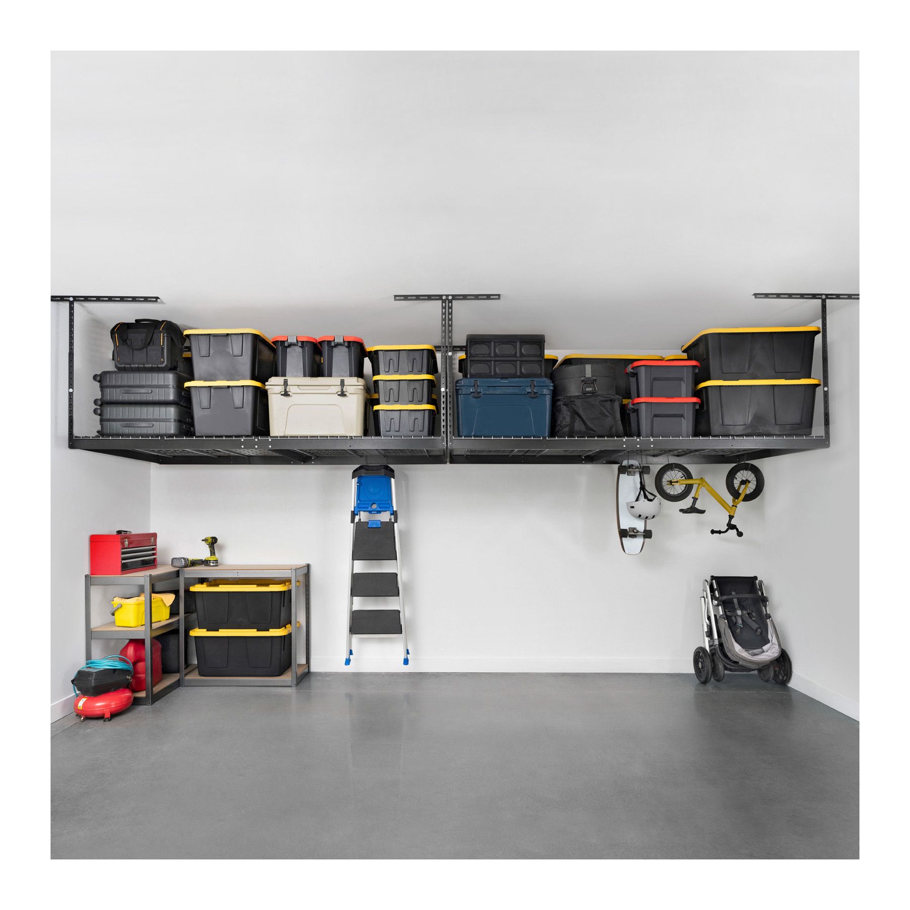 4' x 8' Overhead Garage Storage Rack