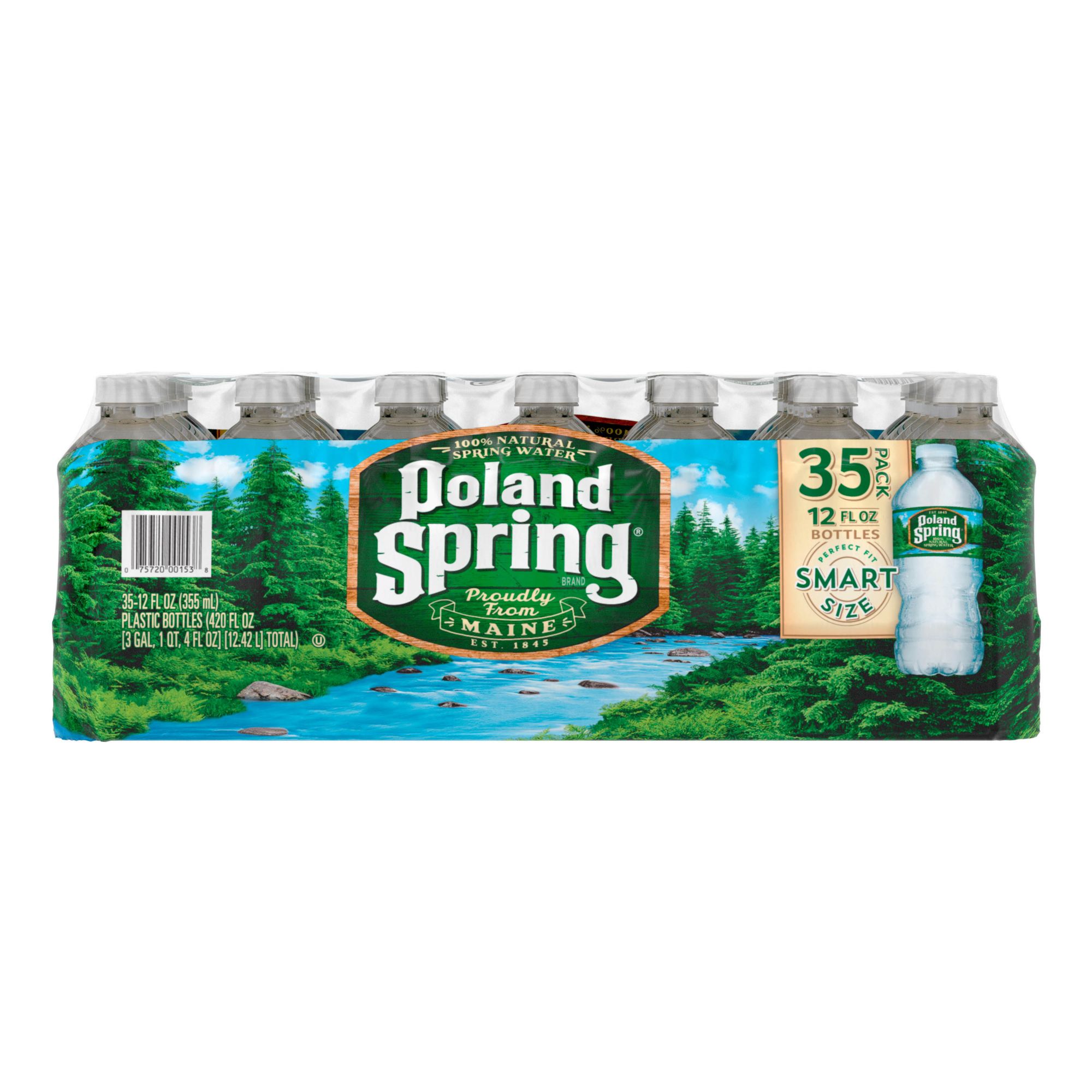 Poland Spring Natural Spring Water Clear Jugs (3 Liter)