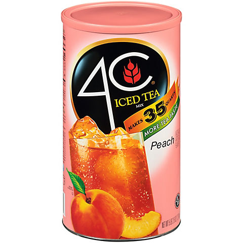 4C Peach Tea Drink Mix, 35 qt.
