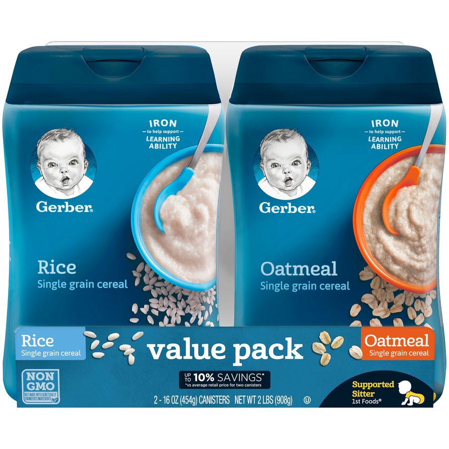 rice oatmeal for baby