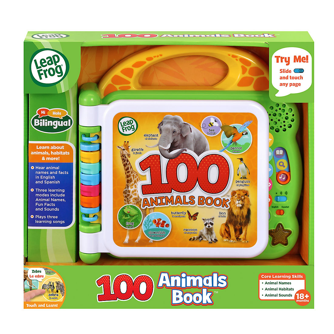 LeapFrog Friends 100 Animals Book for sale online 