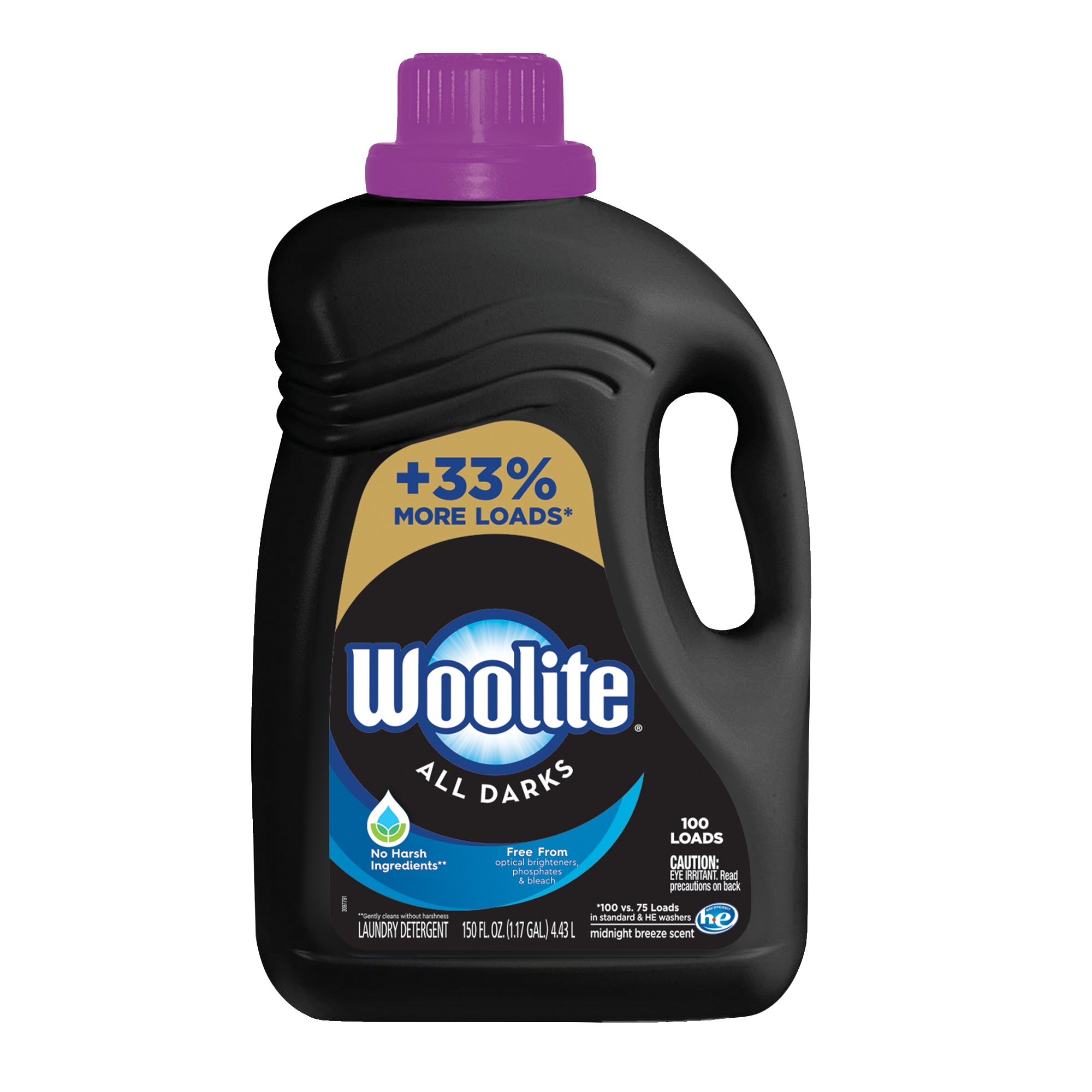 Woolite Gentle Cycle Laundry Detergent, Light Floral, 50 oz Bottle