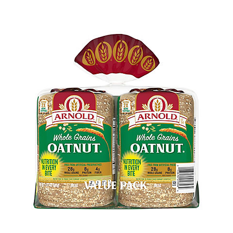 Arnold Oatnut Bread, 2pk