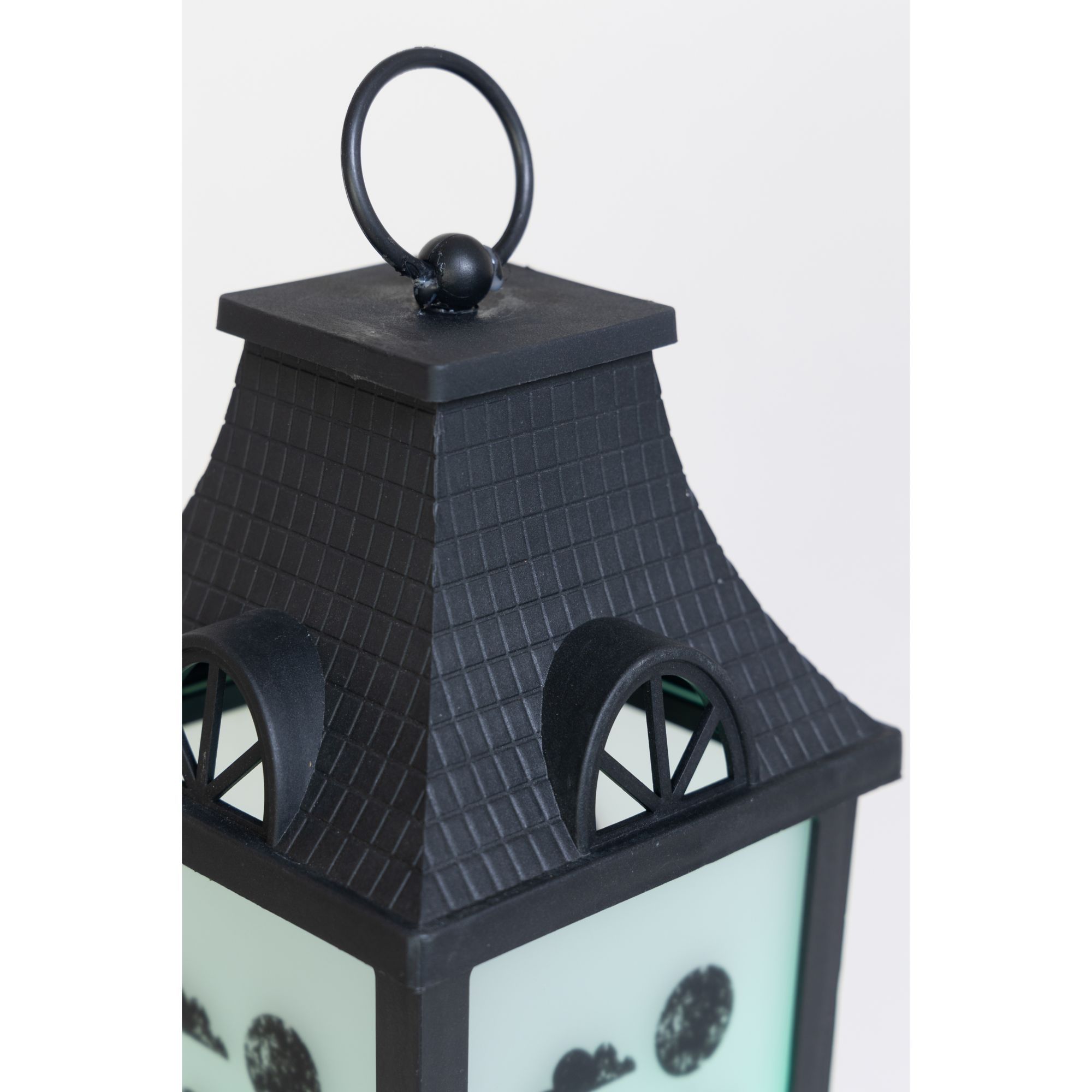 Berkley Jensen Solar Powered Lanterns with Timer, 2 pk.