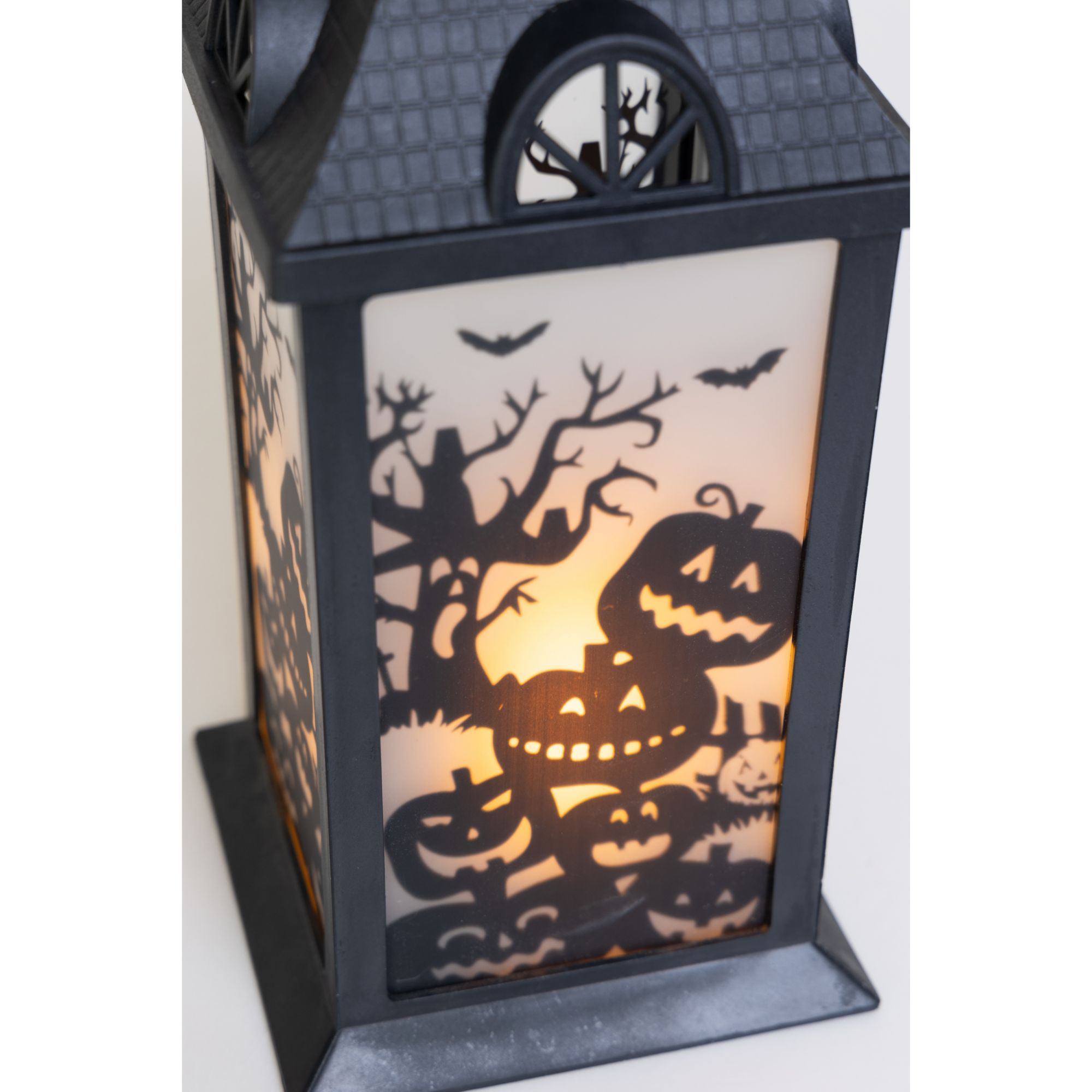 Berkley Jensen Solar Powered Lanterns with Timer, 2 pk.