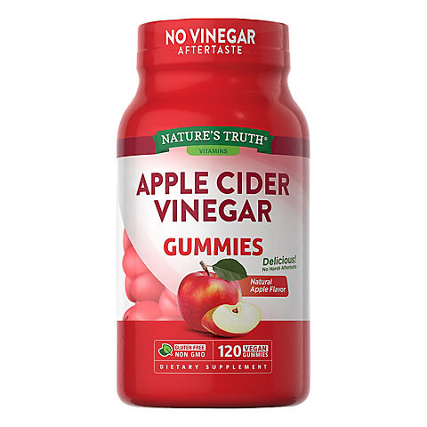 Nature's Truth Apple Cider Vinegar Gummies, 120 ct.