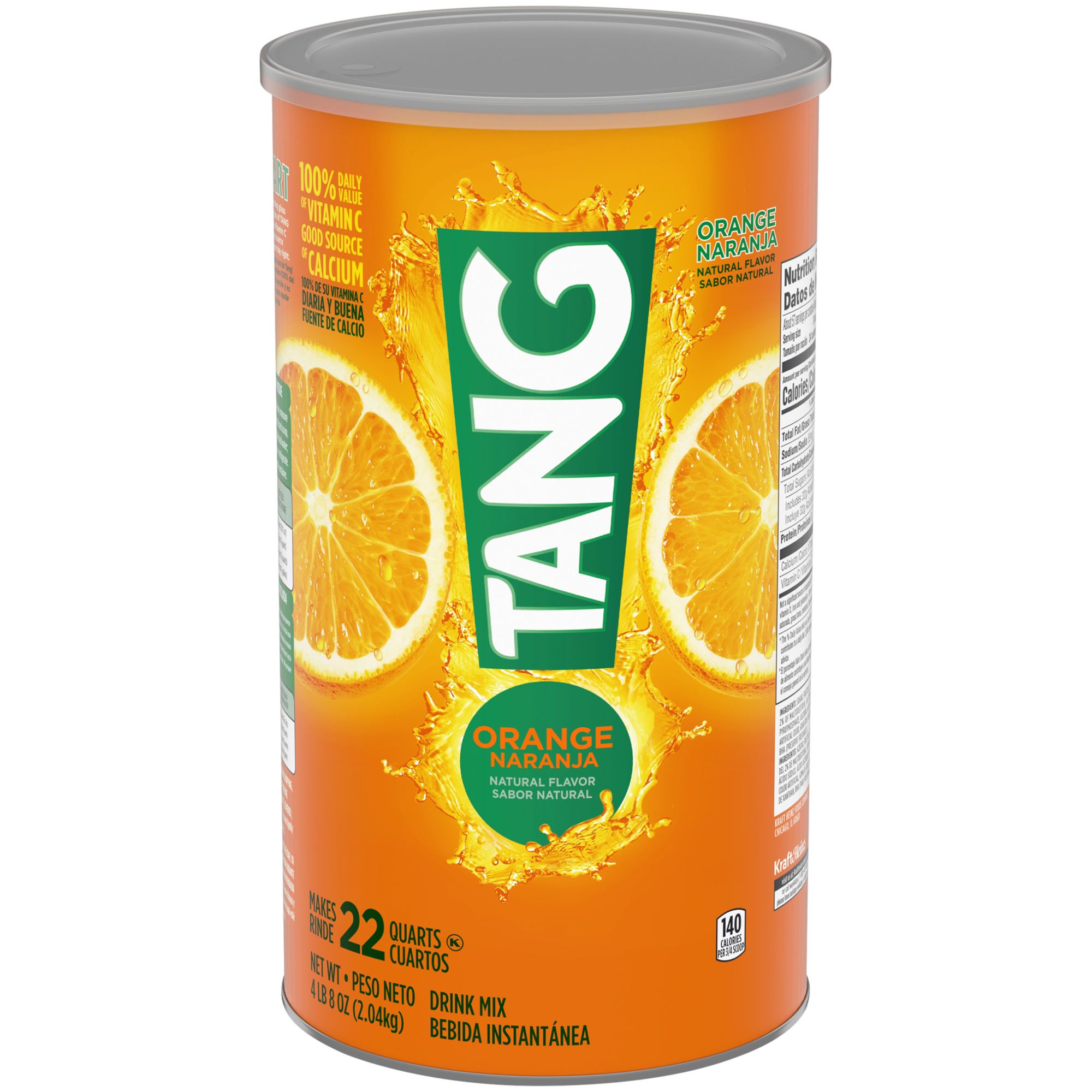 Tang Orange Drink Mix, 72 oz.