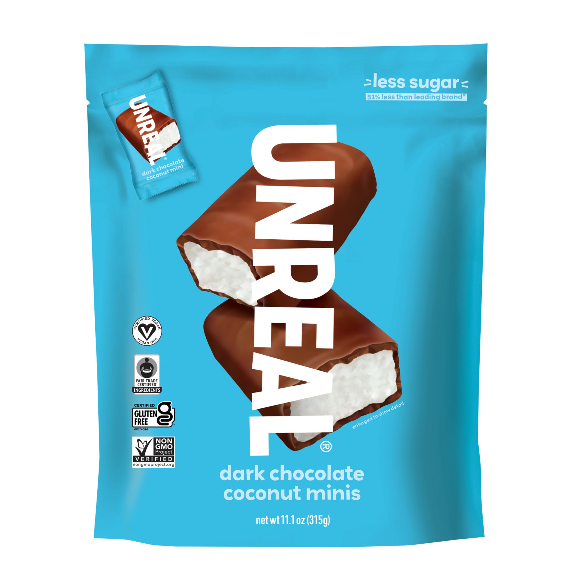 Unreal Dark Chocolate Coconut Minis