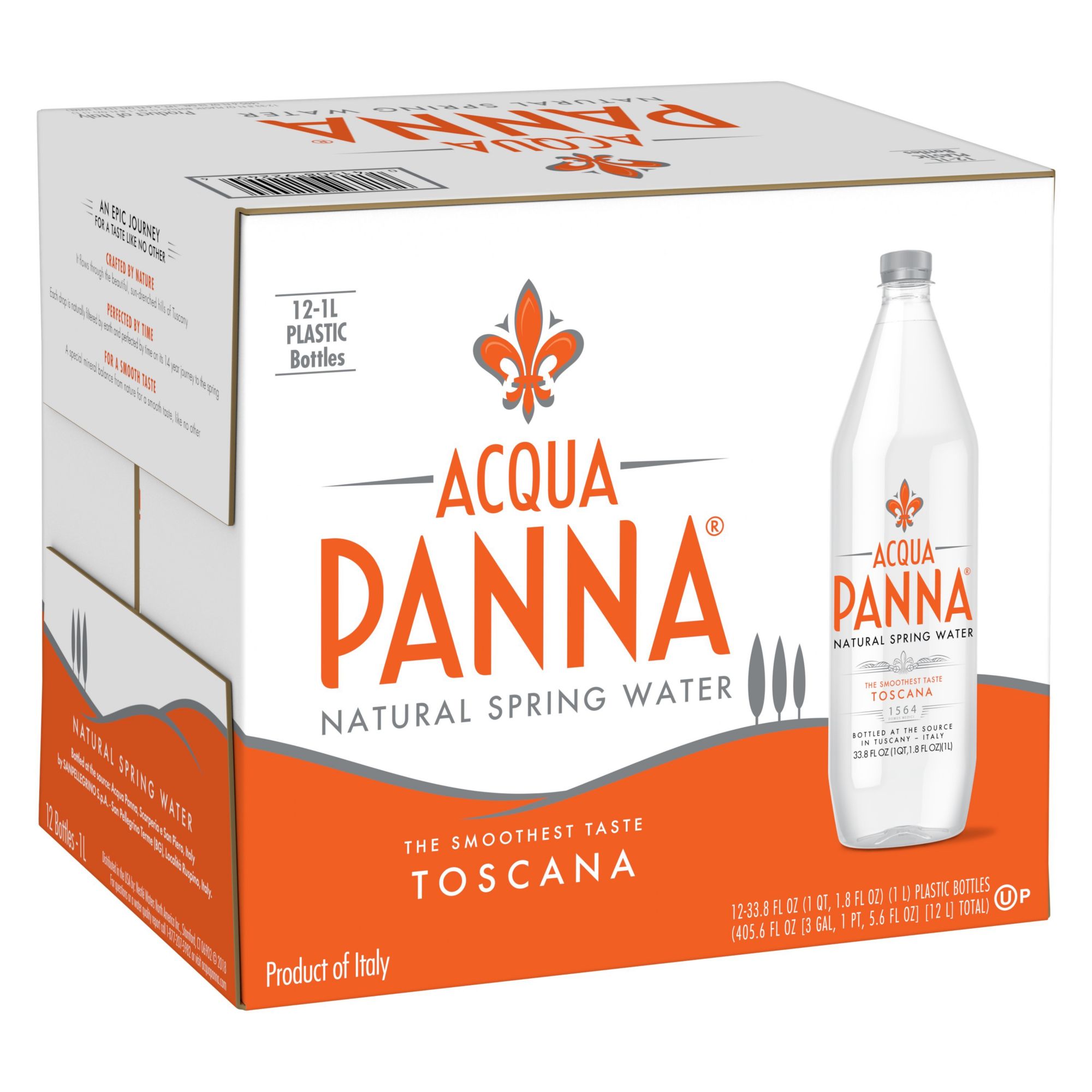 Acqua Panna Natural Spring Water, 12 ct.