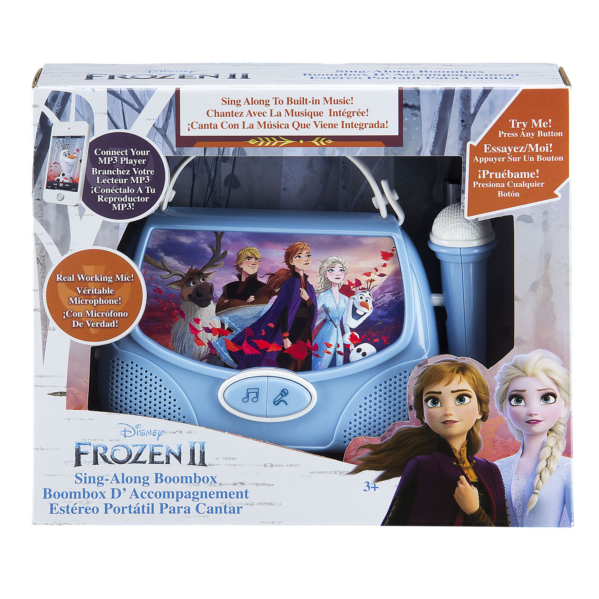 KIDdesigns Sing-Along Boombox - Frozen 2