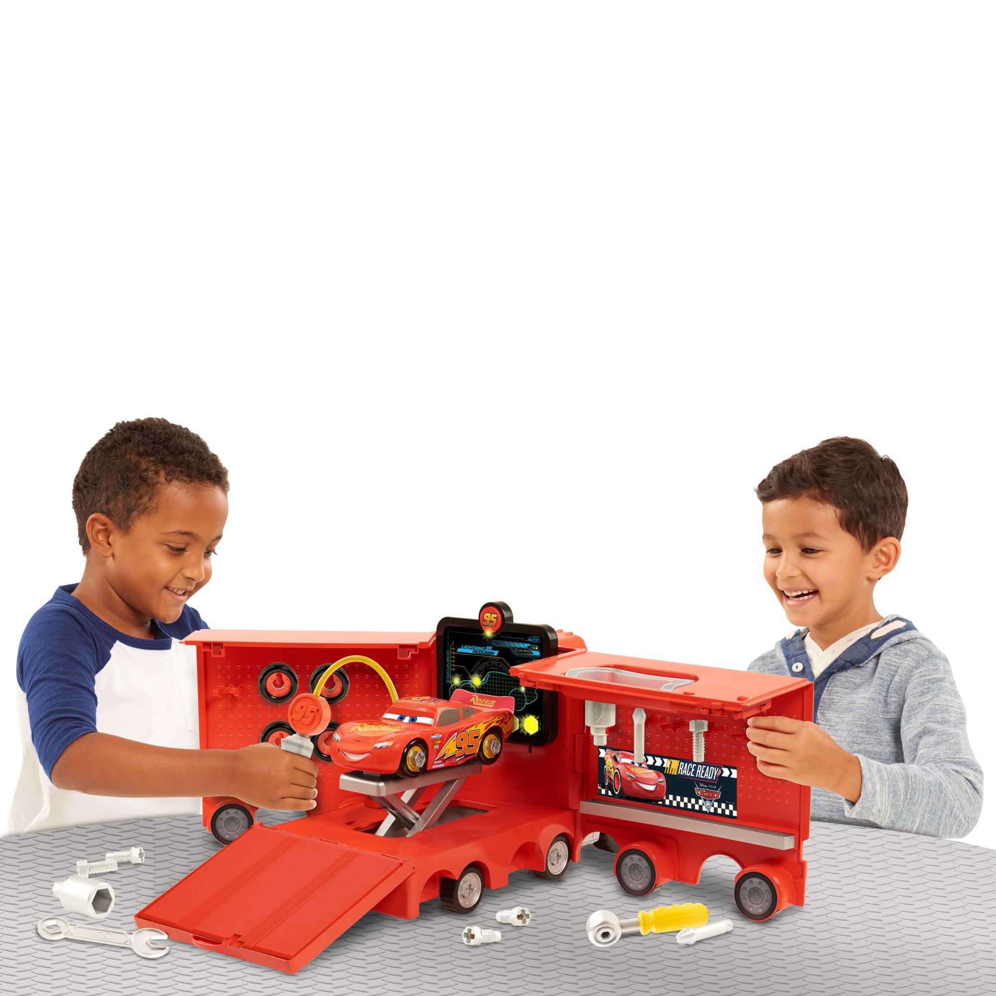 Lightning mcqueen mobile tool hot sale center