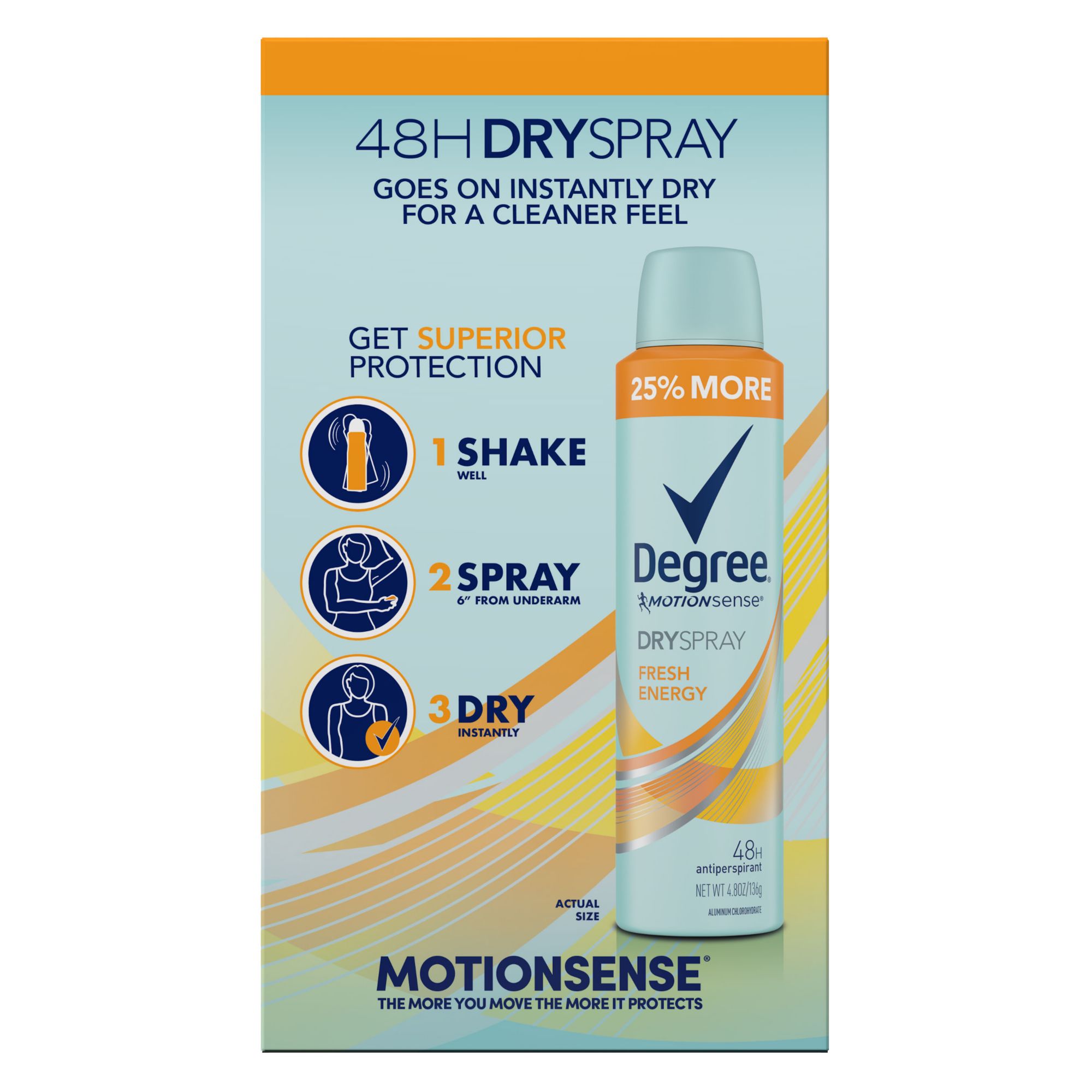 Fresh Energy Antiperspirant Deodorant Dry Spray