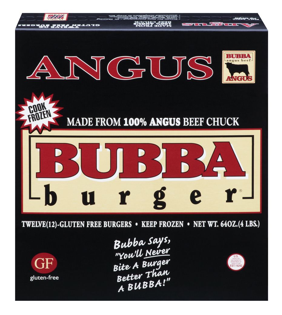 Bubba Burger Burgers, Beef Chuck, Big, 0.5 Pound 4 ea, Shop