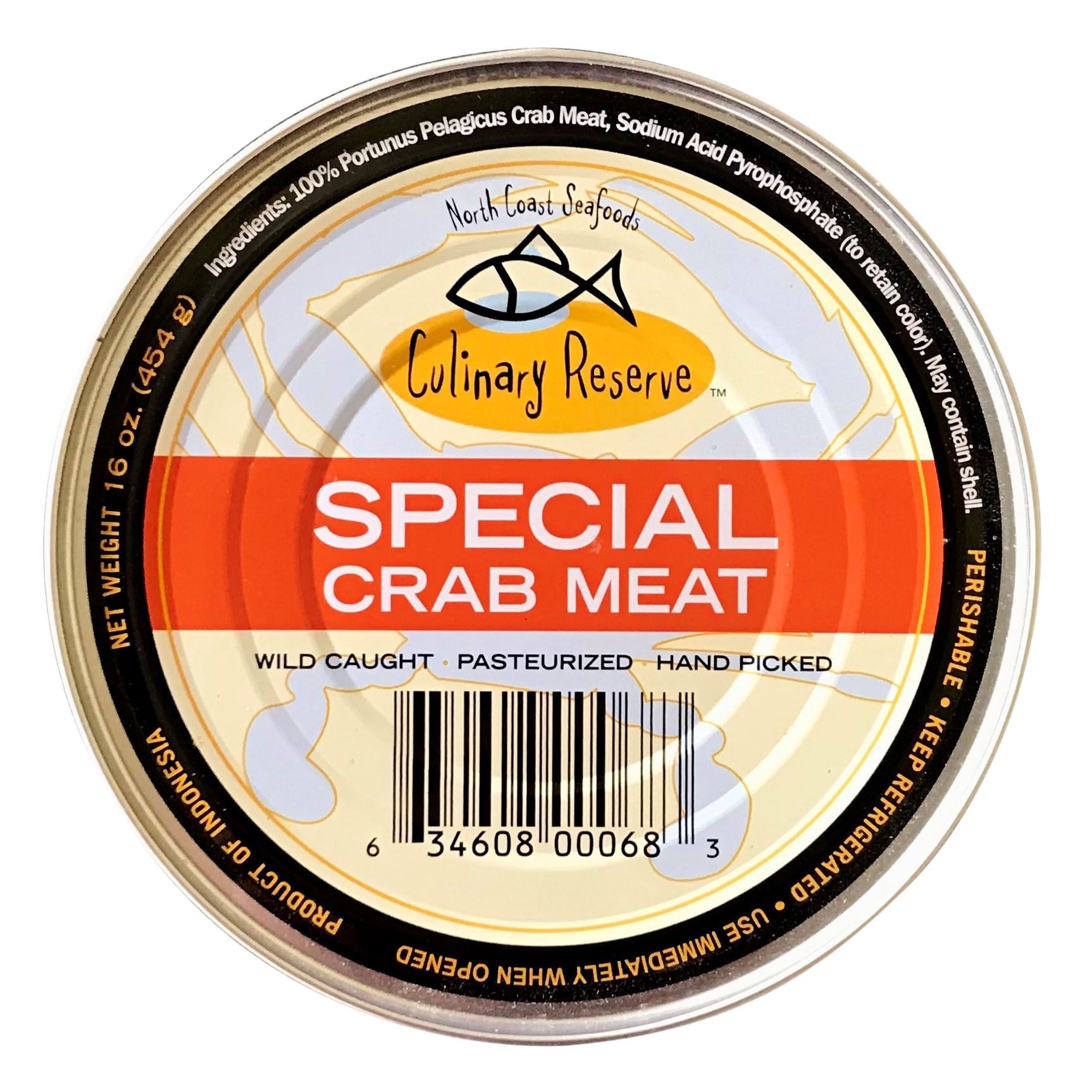 North Coast Seafoods Culinary Reserve Special Crab Meat 16 Oz Bjs Wholesale Club