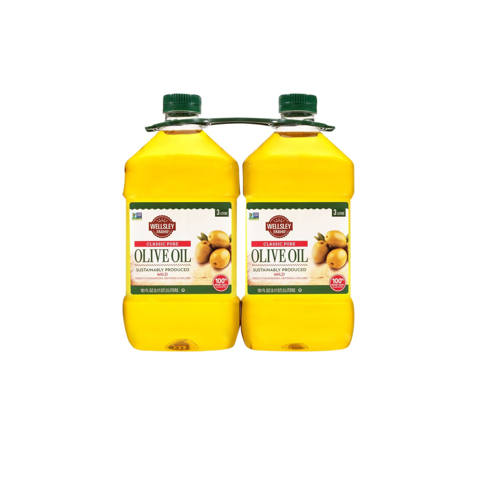 Wellsley Farms Classic Pure Olive Oil, 2pk / 3L - BJs Wholesale Club