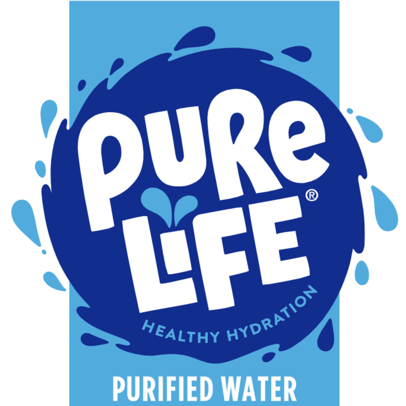 Pure Life Purified Water, 16.9 Fl Oz / 500 mL, Plastic Bottled Water (35  Pack) 