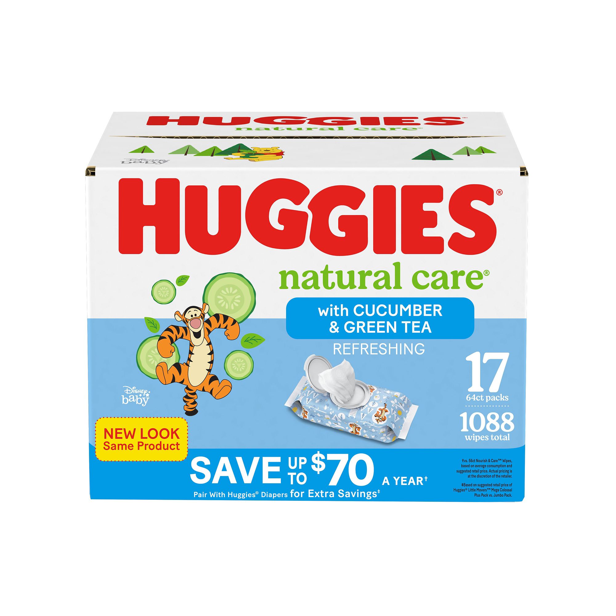 Huggies Natural Care Sensitive Wipes