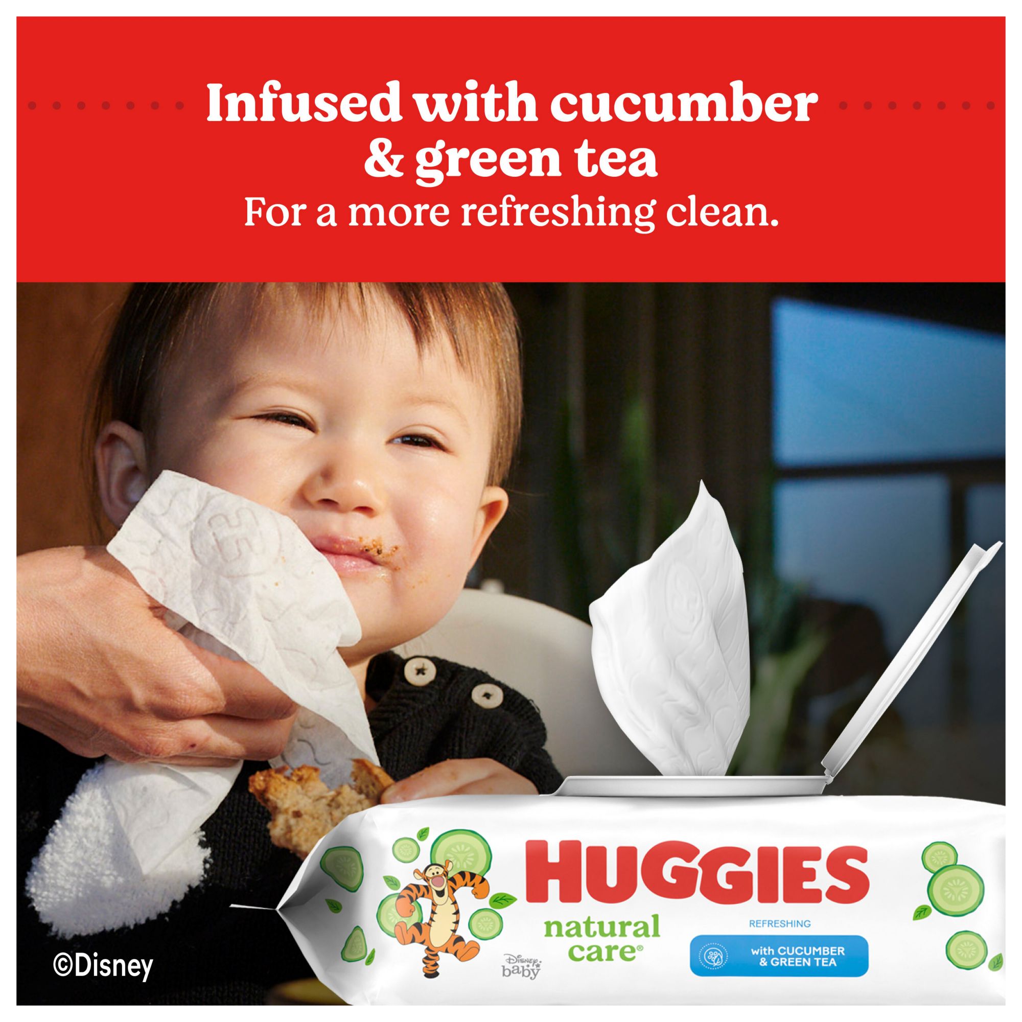 Huggies® Natural Care® Sensitive Wipes