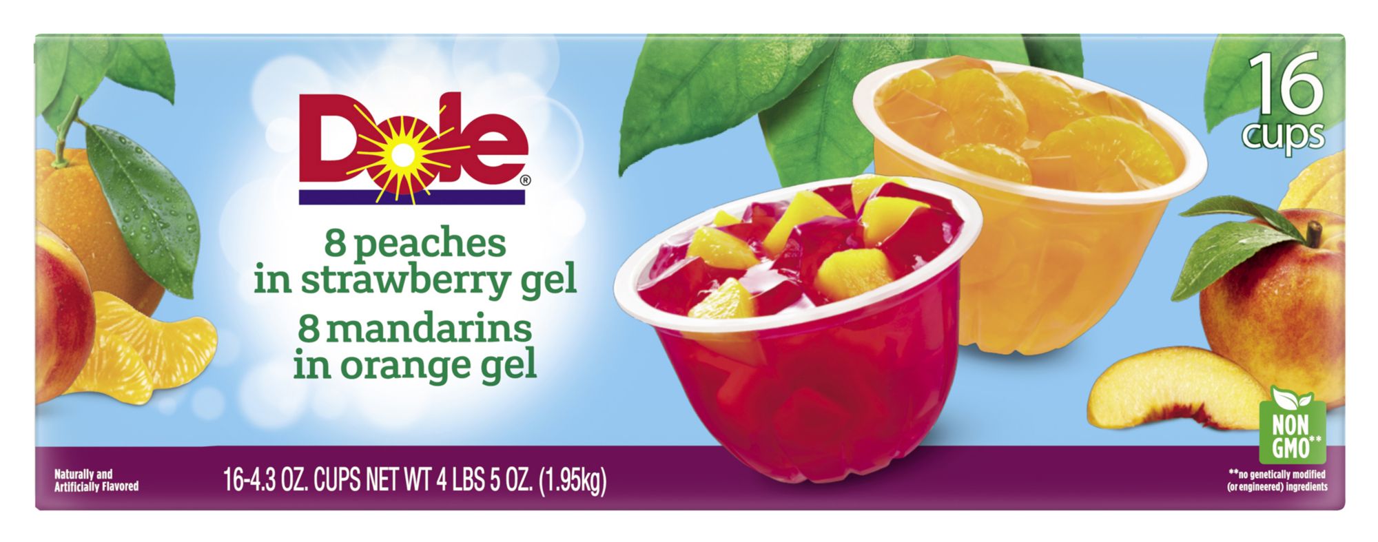 dole jello fruit cups