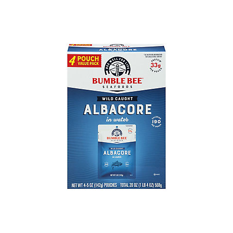 Bumble Bee Premium Albacore Tuna in Water, 4 pk./5 oz.