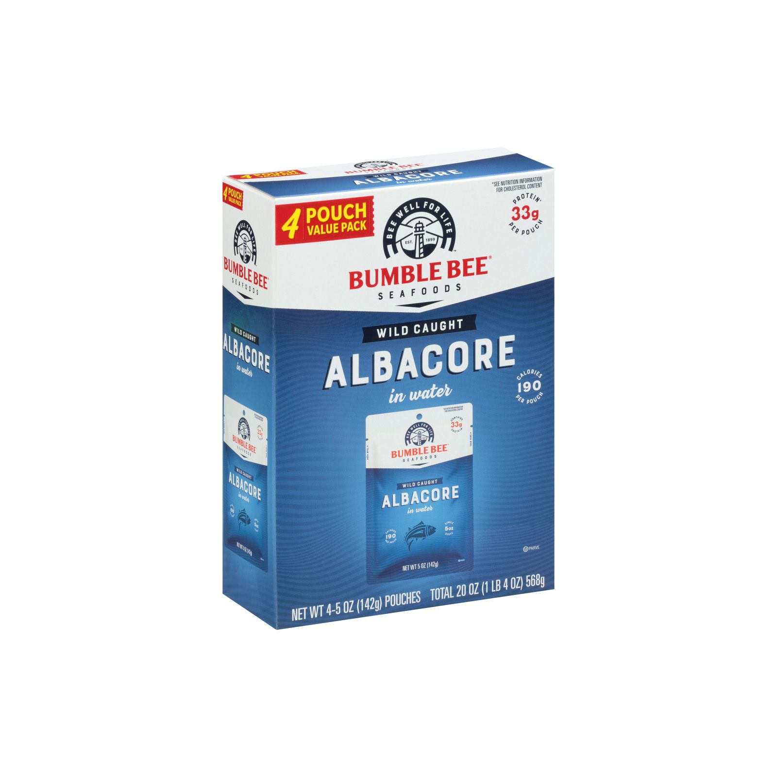 H-E-B Solid White Albacore Tuna in Water - Shop Seafood at H-E-B