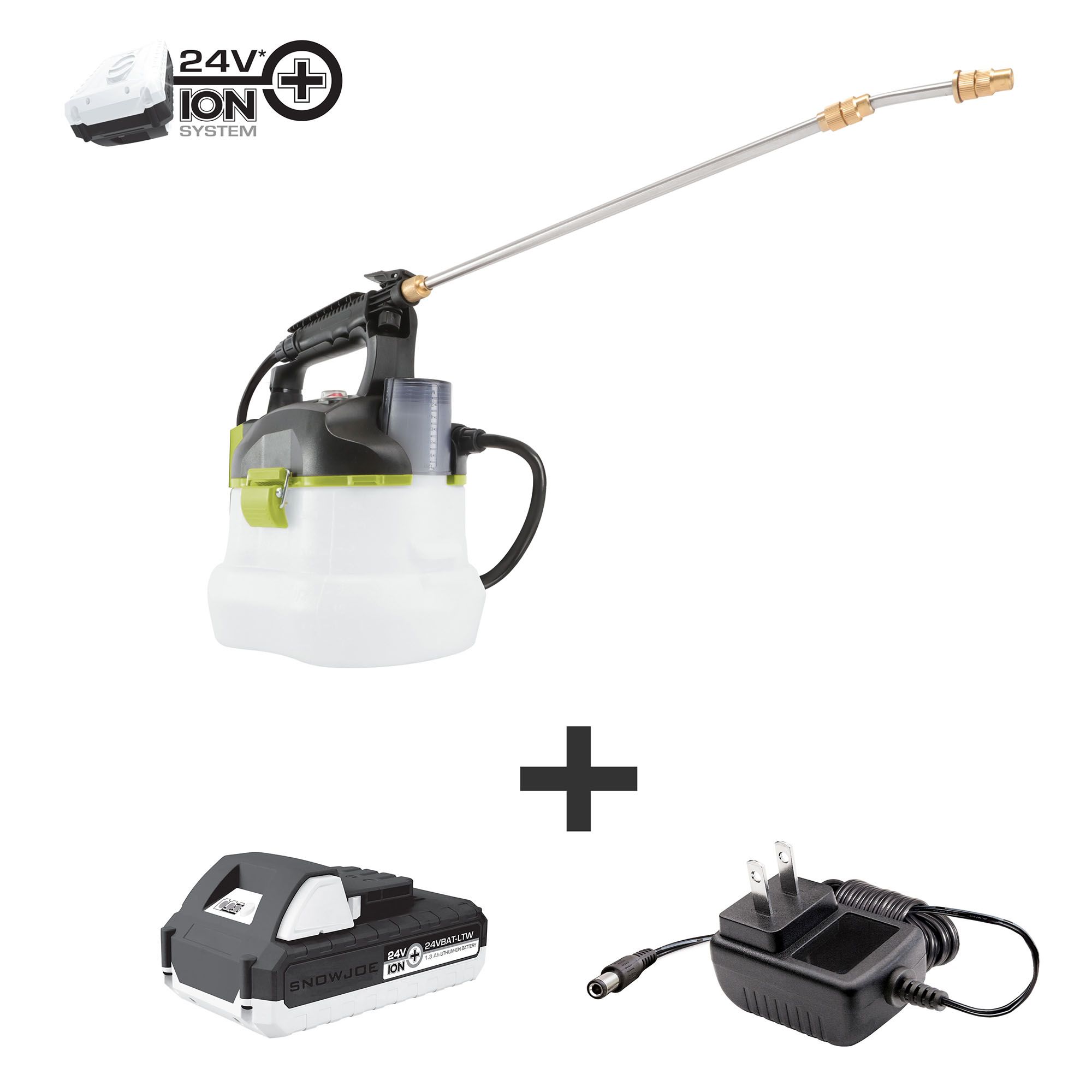 Sun Joe 24V iON+ Multi-Purpose Chemical Sprayer Kit