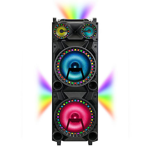 QFX 12" DJ Speaker with Surround Lights
