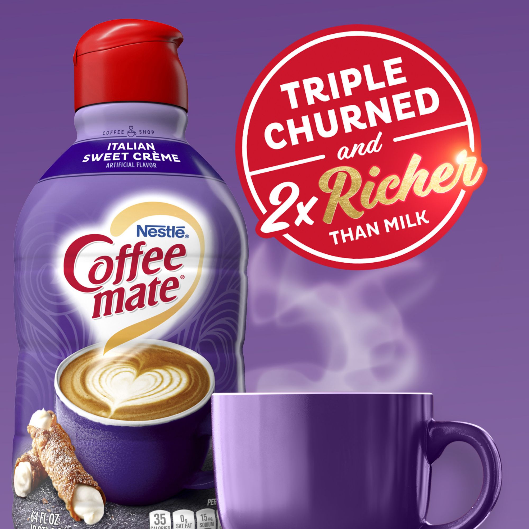 Coffee Mate Italian Sweet Creme Coffee Creamer, 64 fl oz - City Market