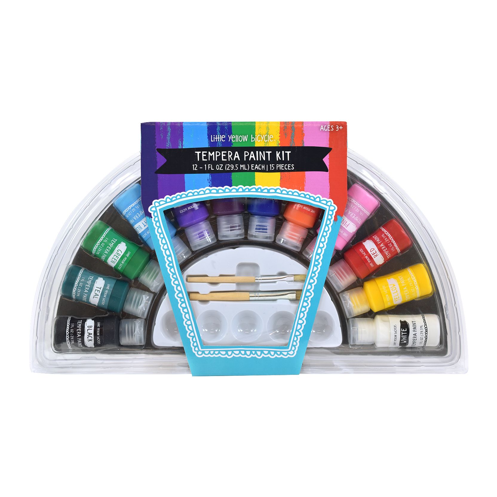 Kids Tempera Paint Set, Set of 12