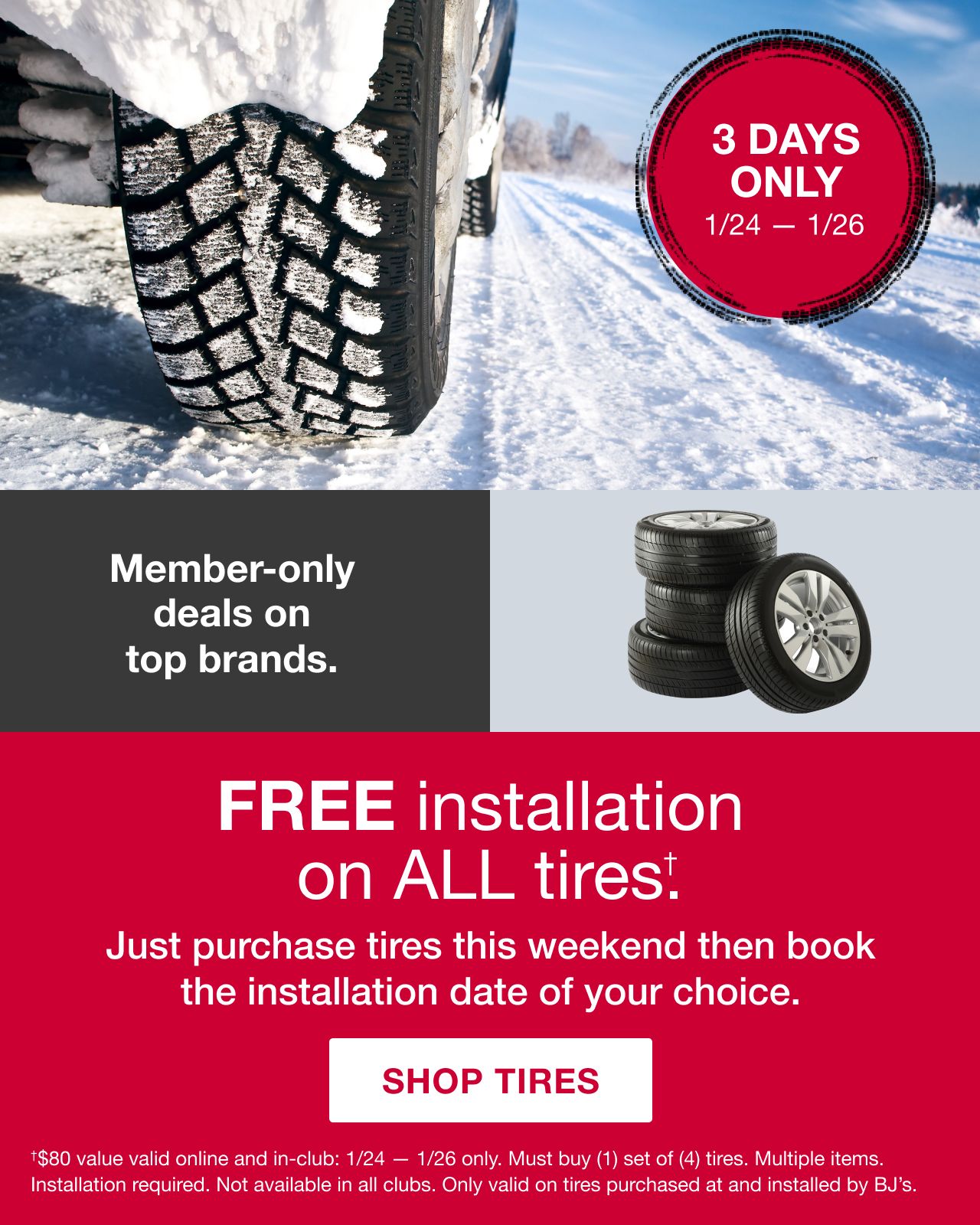 BJ's Tire Center. Shop Tires