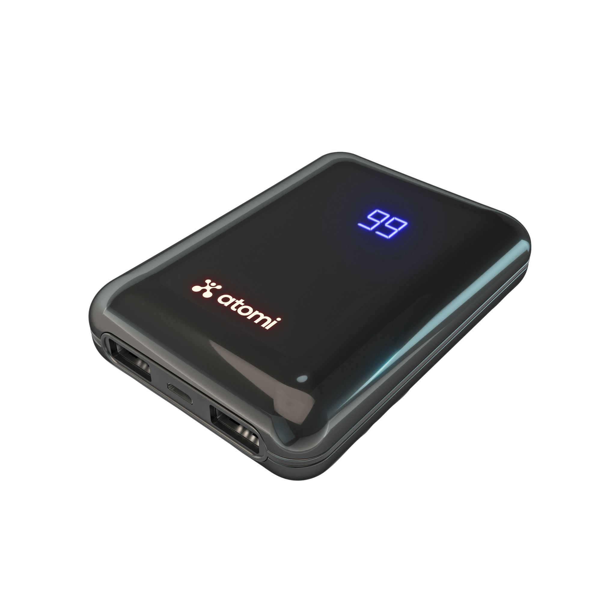 Hangen vergelijking Crimineel Atomi 10,000mAh Mini Power Bank with Dual Smart USB Ports - BJs Wholesale  Club