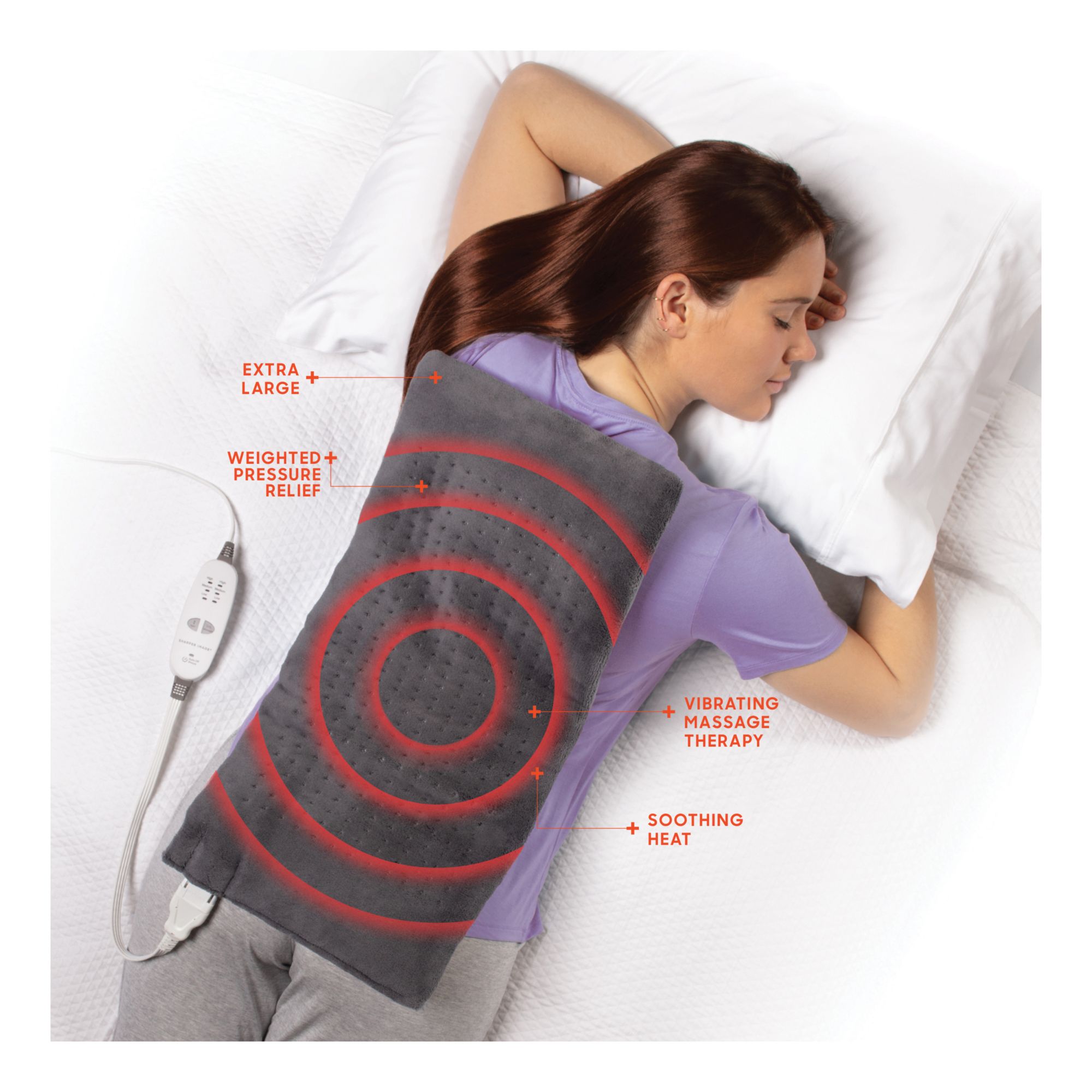 Electric Heating Massage Table Pad Adjustable Warmer Pad 3 Speed