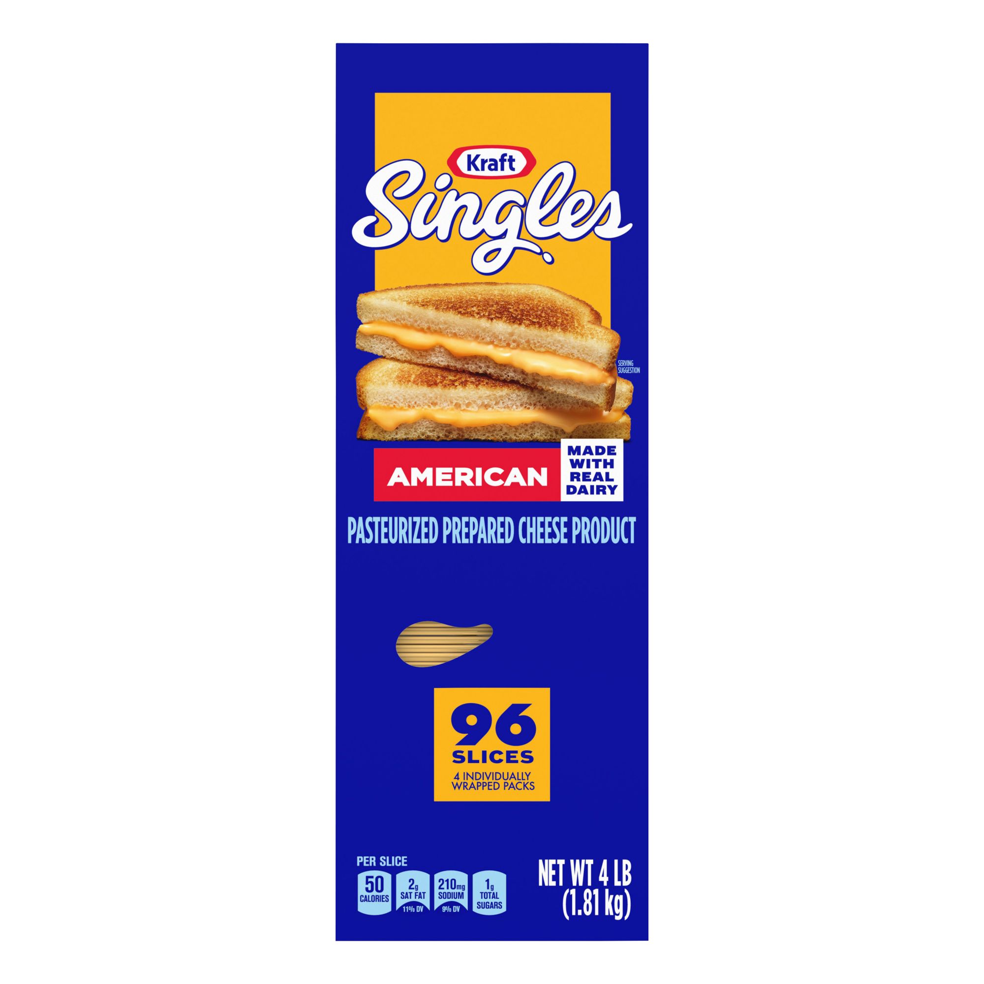 Kraft Singles American Cheese Slices, 24 ct - Food 4 Less