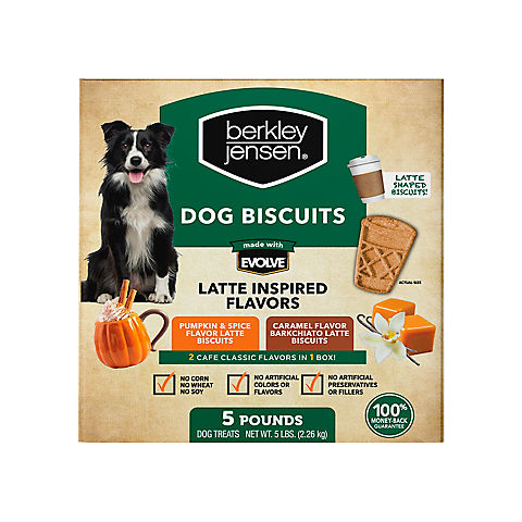 Berkley Jensen Latte Inspired Dog Biscuits, 5 lbs.