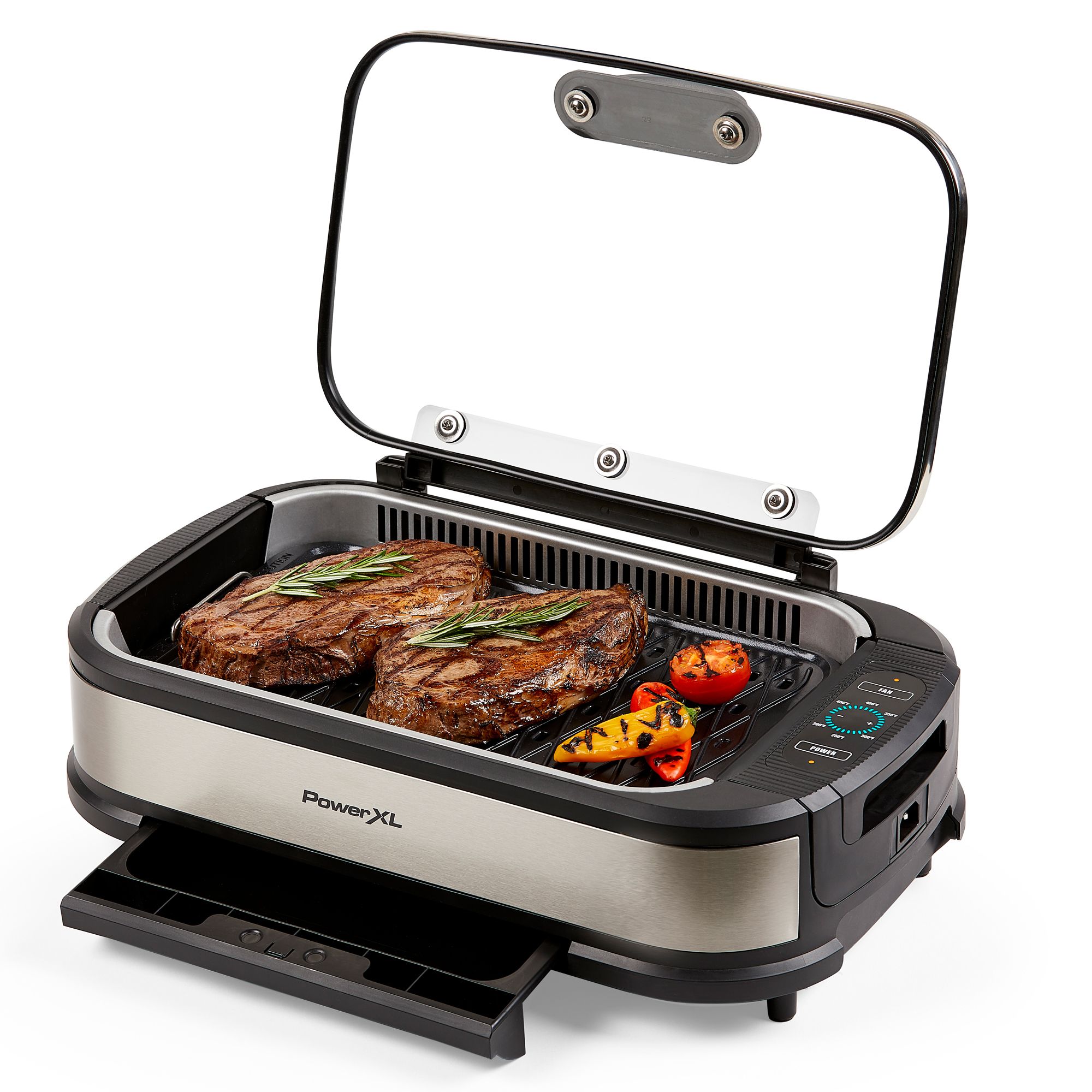 Power Smokeless Indoor Electric Grill New Open Box. As Seen On TV