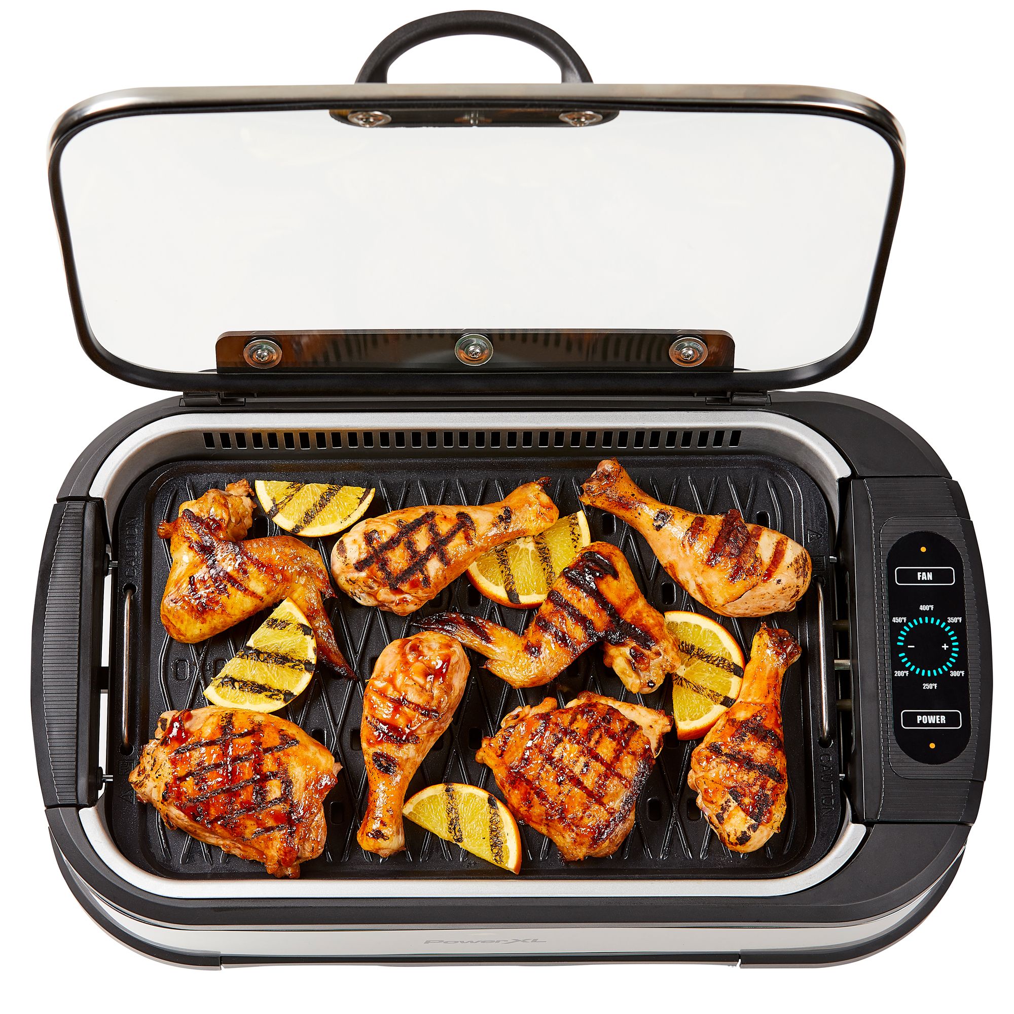 Bella Pro Series – Countertop Indoor Smokeless 12″ x 16″ Electric Grill –  Stainless Steel – The Market Depot