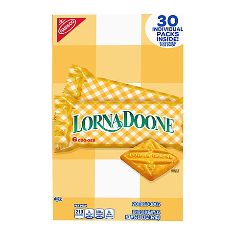 Nabisco Lorna Doone Shortbread Cookies, 30 pk./1.5 oz.