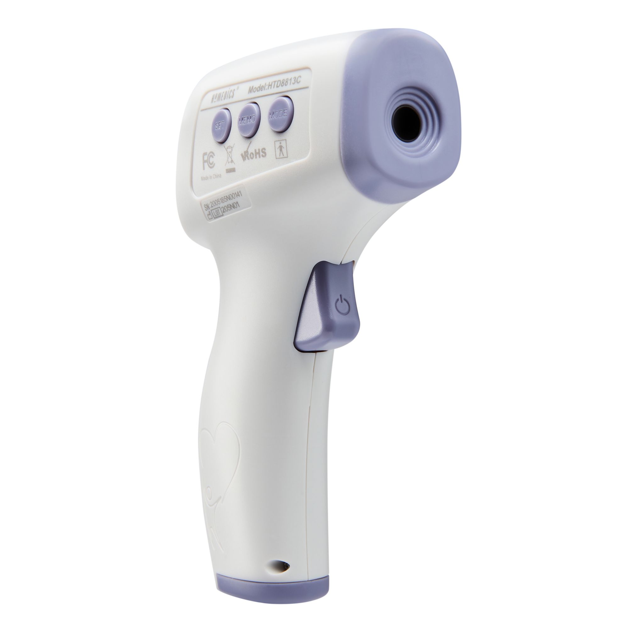 Deco Essentials No Contact Infrared Thermometer, Fast and Accurate Results in 1 Second