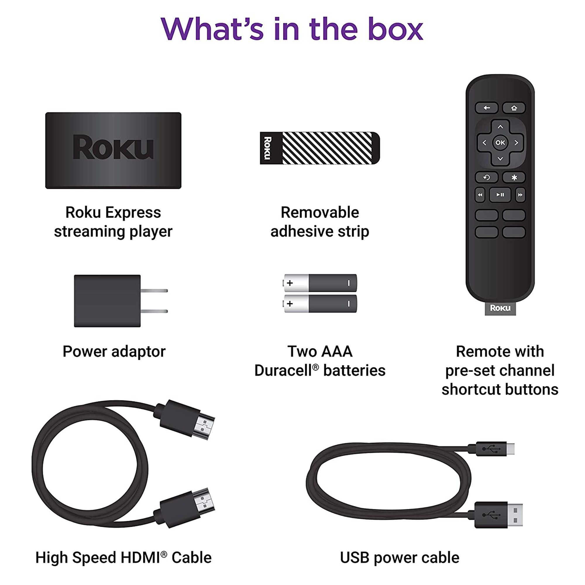 Roku Express+, The simple way to stream