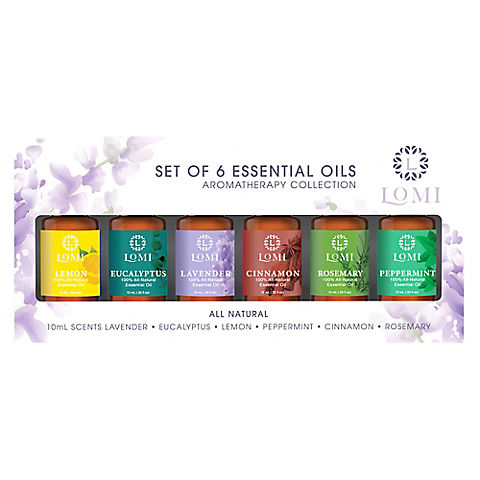 Lomi Essential Oil Collection, 6 pk.