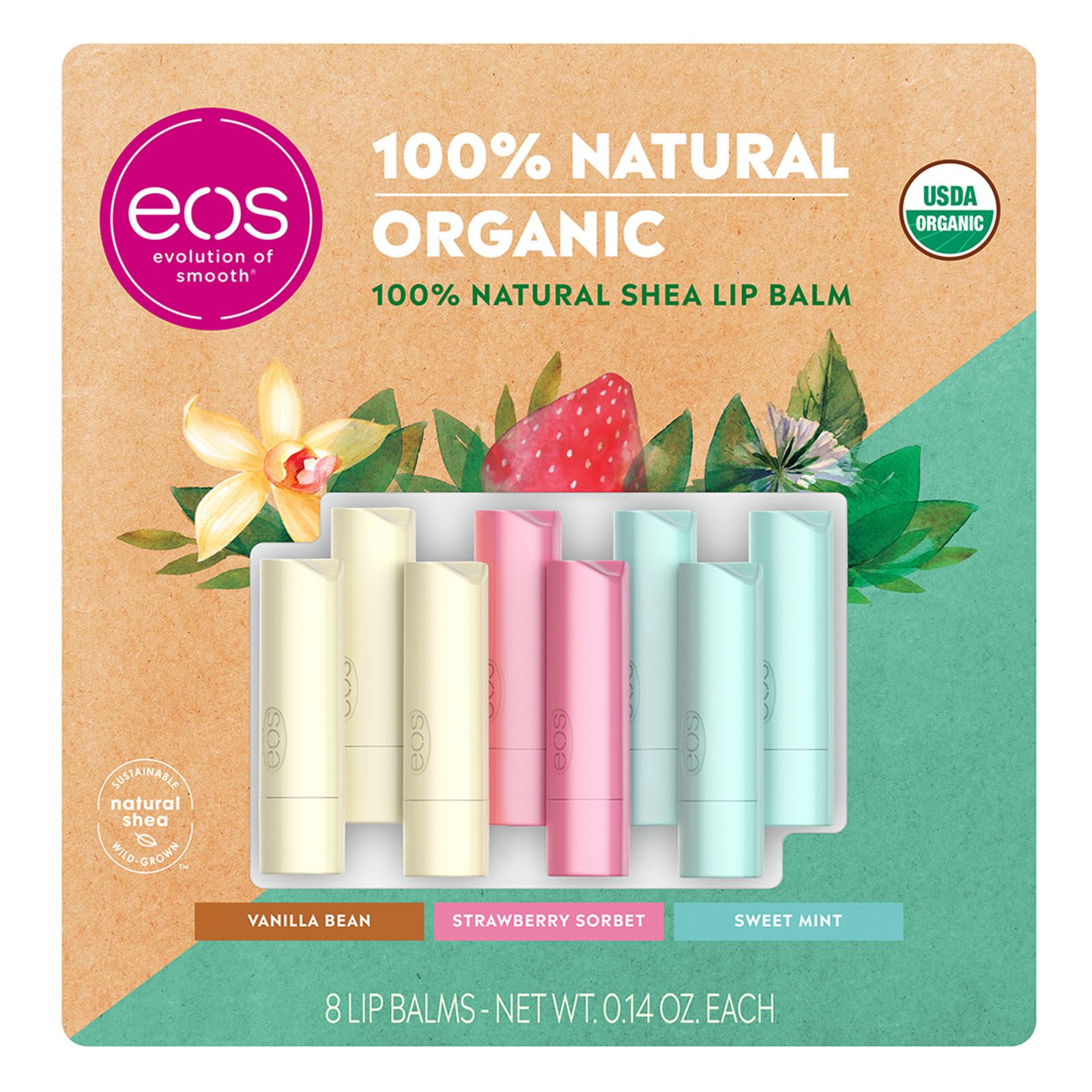 eos lip balm limited edition flavors