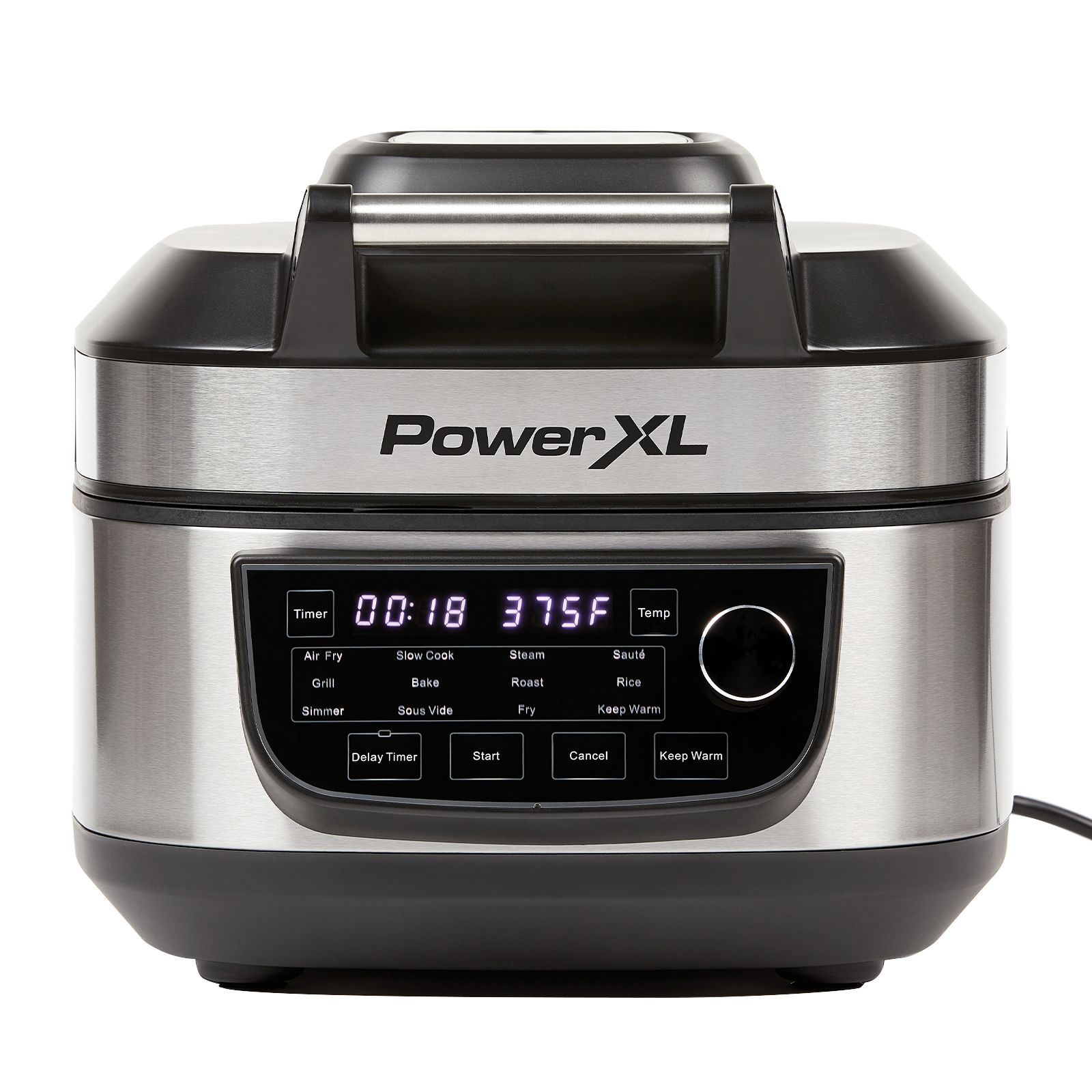 New POWER-XL 6-Qt Digital Vortex™ Air Fryer with 10 Quick-Touch