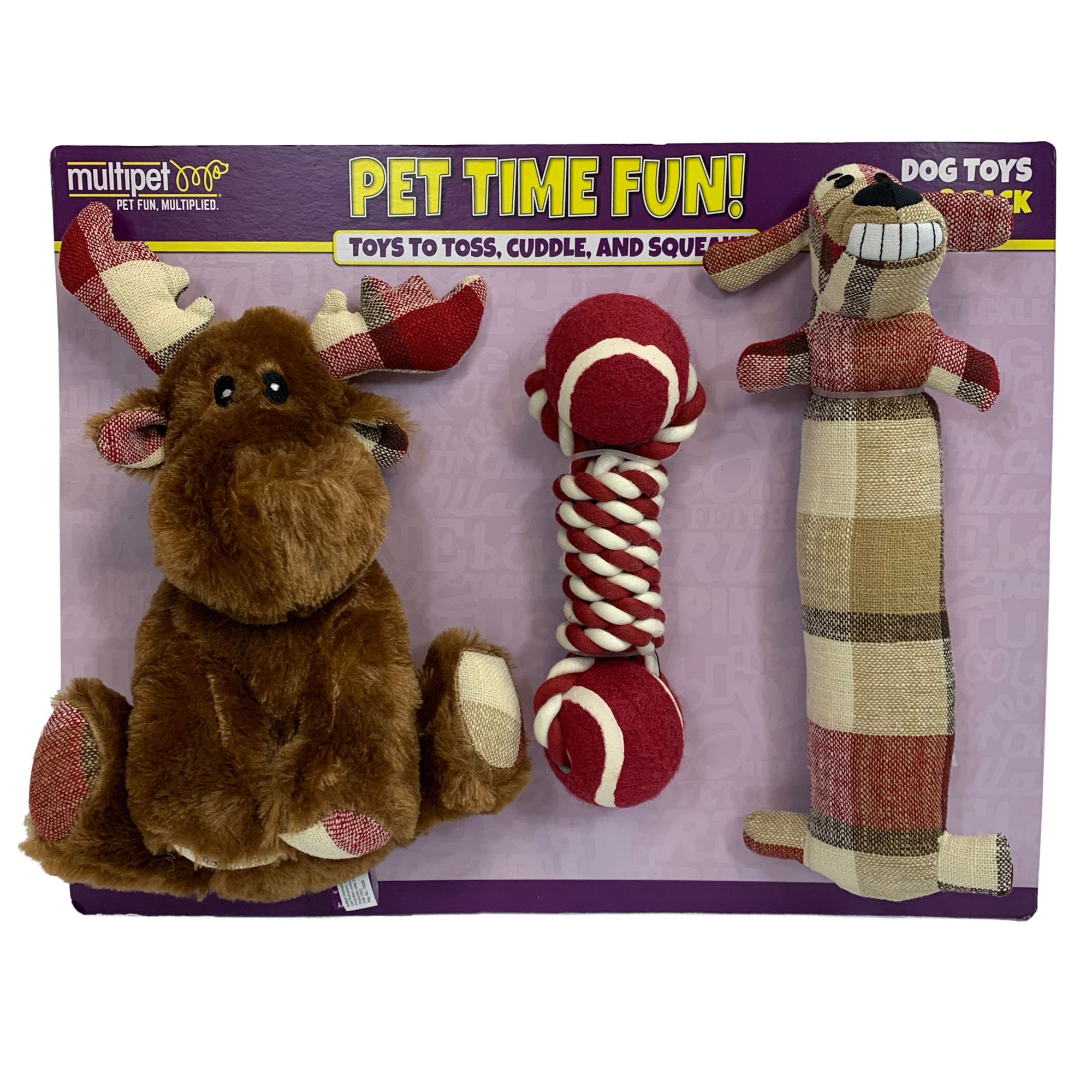 multipet dog toy