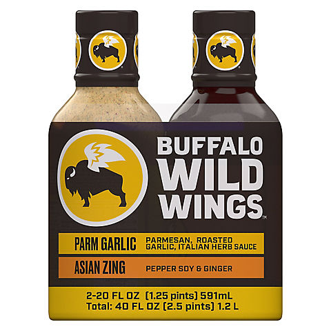 Buffalo Wild Wing Fan Fave Sauces Variety Pack, 2 pk.