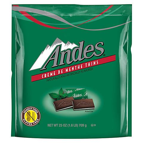 Andes Creme DeMenthe Thins, 180 ct.