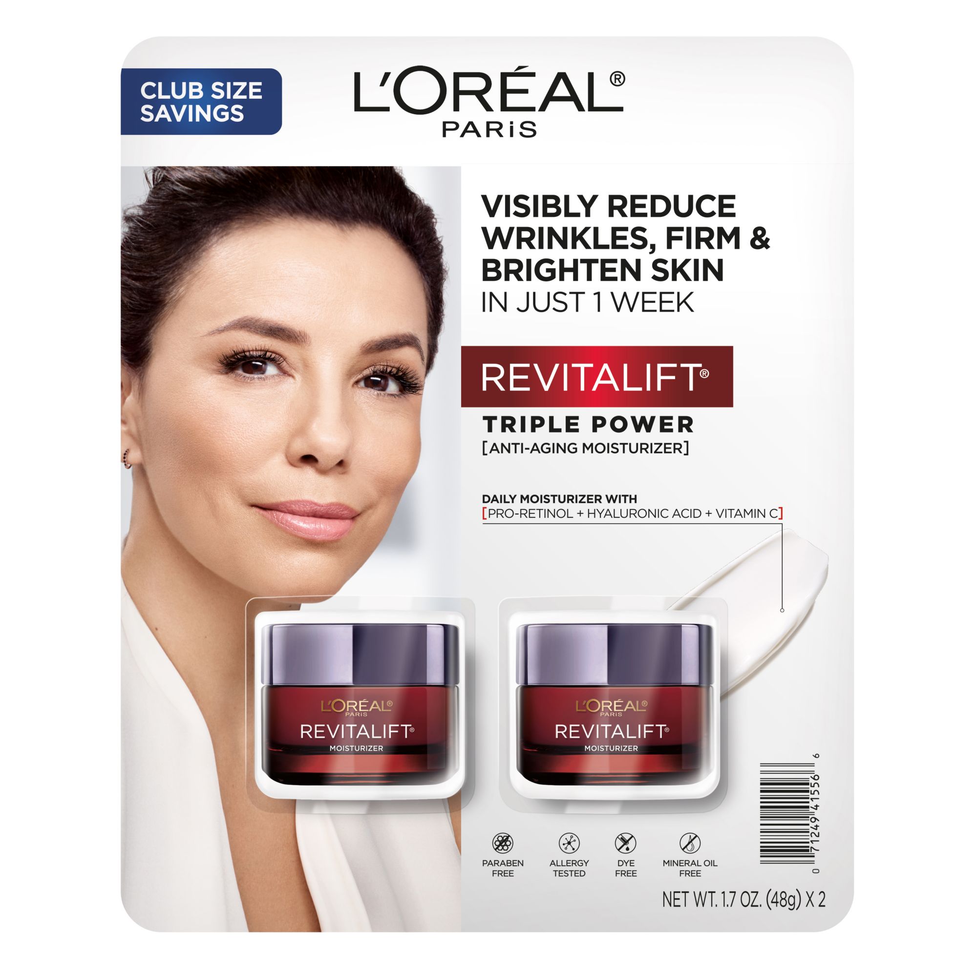 female daily loreal revitalift
