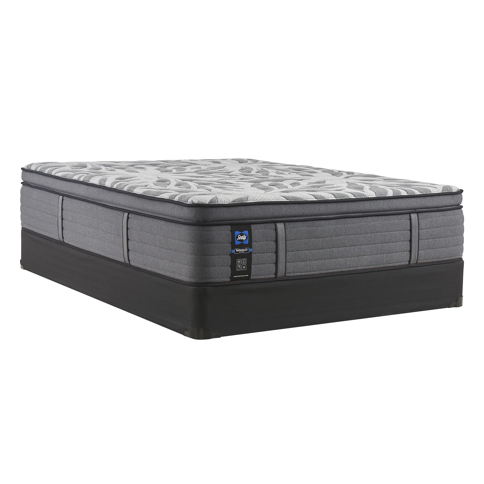 Sealy Posturepedic Plus Determination Cushion Firm Euro Pillowtop King Size Mattress Bjs Wholesale Club