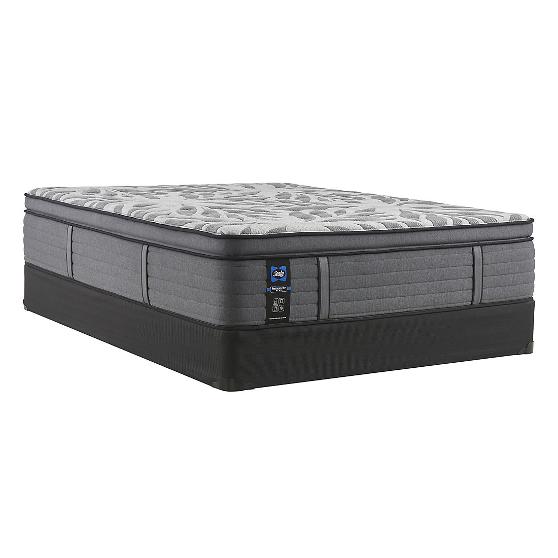 Sealy Posturepedic Plus Cushion Firm, King Bed And Mattress Set