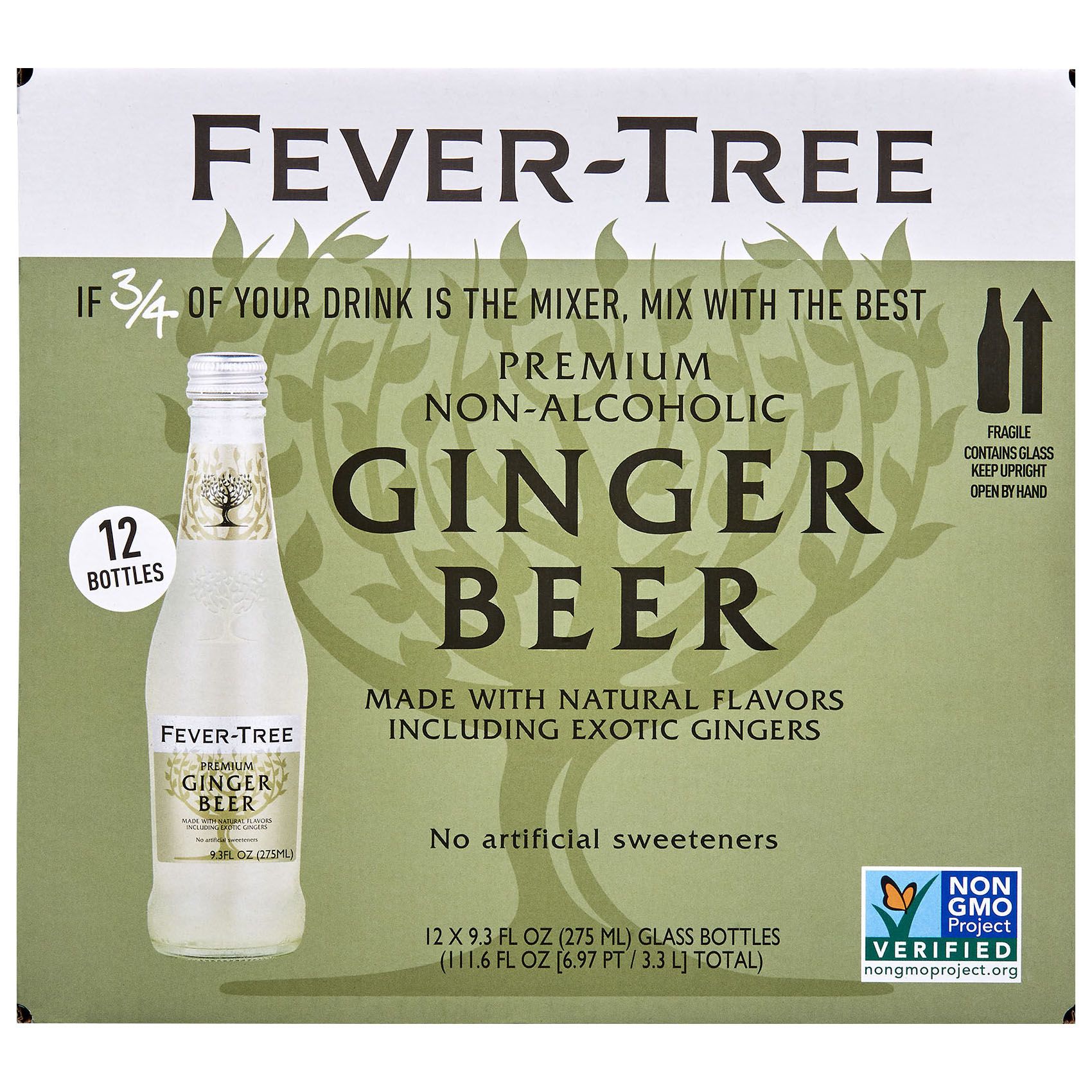 Fever-Tree Premium Ginger Beer, 12 pk./9.3 oz.